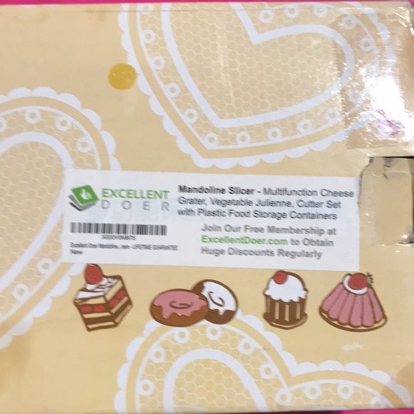 Multifunction crisper & planing mill device Mandolin Slicer NEW BNIB - Picture 6 of 6